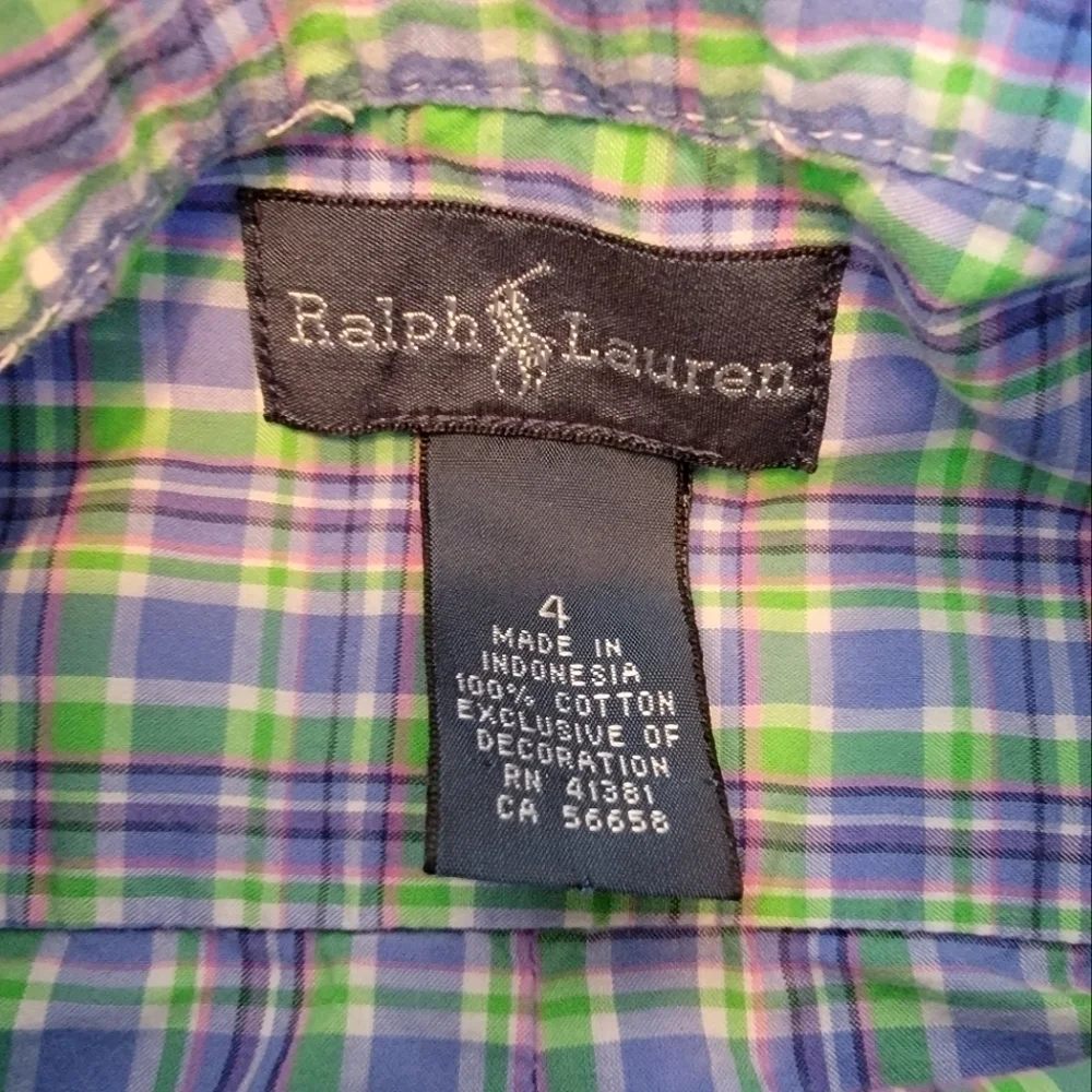 Ralph Lauren Boys button up shirt
